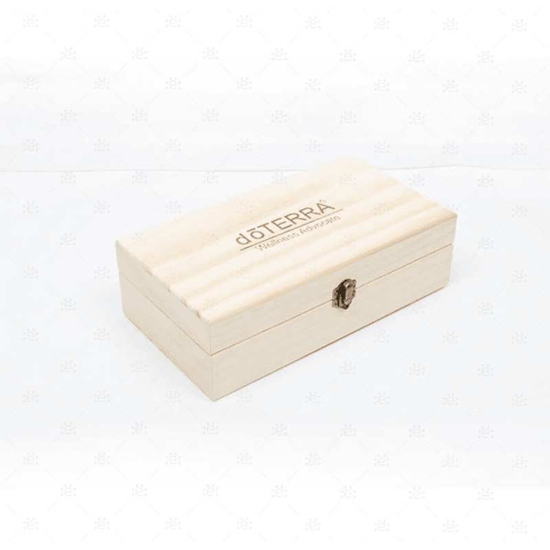 Dterra Wooden Storage Box (Holds 24 Bottles & Fco) Cases Displays